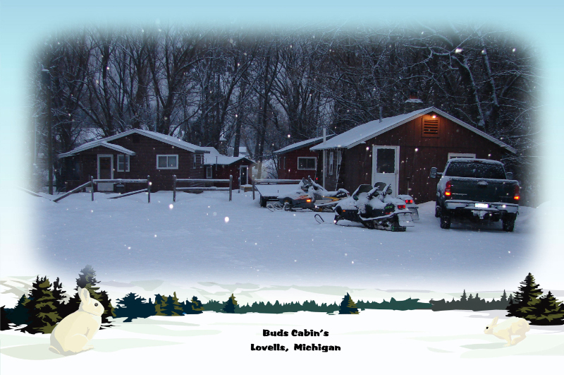 Bud S Cabins Motel Lovells Township In Crawford County Michigan